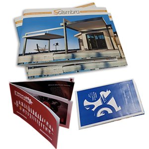 Flyer, Dépliant, Brochure reliée, Brochure dos carré collé, Plaquette commerciale – Image 3