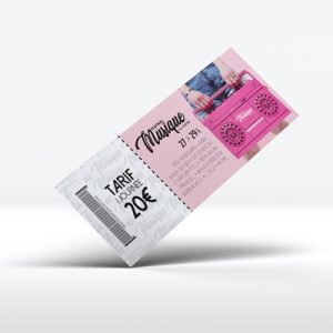 Billeterie classique, Billeterie sécurisée, Billeterie à code, Ticket de tombola