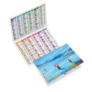 Calendrier souple, Calendrier à spirales, Calendrier contre collé, Calendrier 2-3 volets, Calendrier petit format, Calendrier pompier, Calendrier personnalisé, Calendrier sous main – Image 4