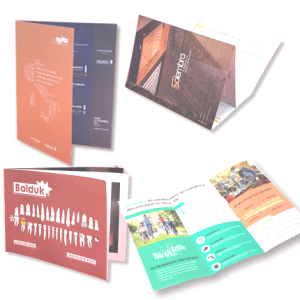 Flyer, Dépliant, Brochure reliée, Brochure dos carré collé, Plaquette commerciale – Image 2